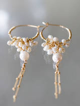 orecchini Gipsy perle